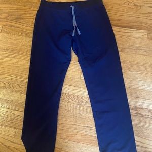 Navy Figs Livingston Scrubs, Size Large Tall